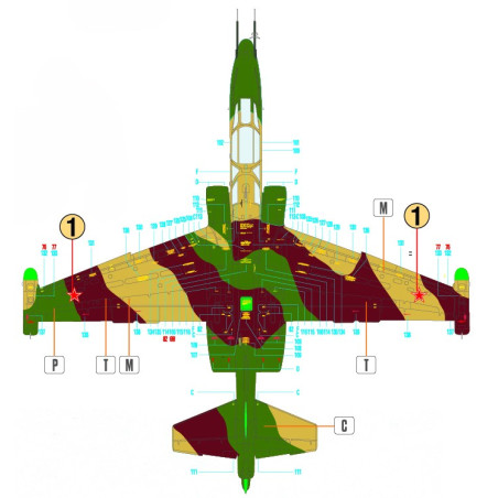 G-11 Su-25 UB-UBK Combat Trainer   1:48