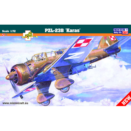 B-29 PZL-23B Karaś   1:72