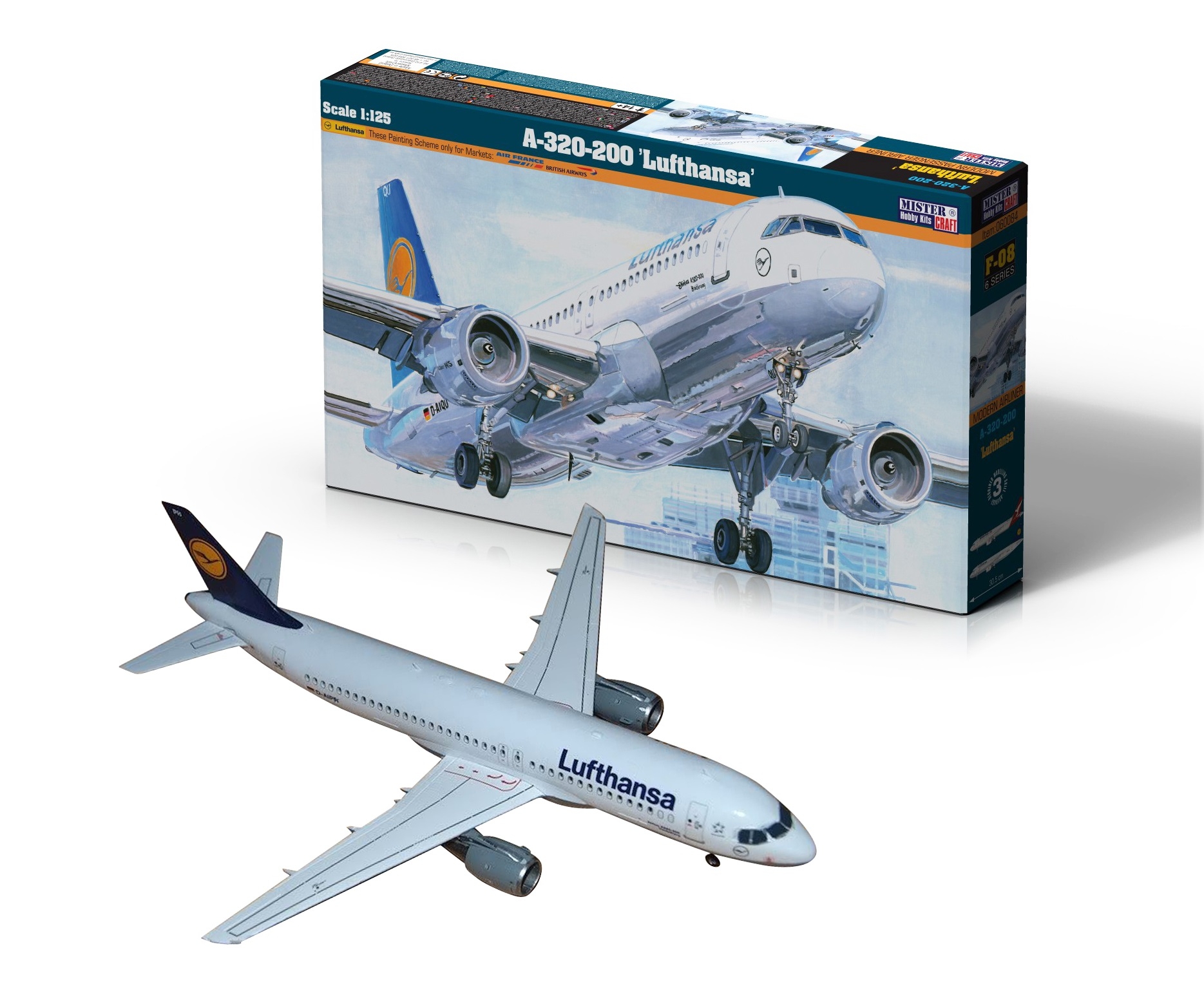 NEW ITEM! A-320-200 Lufthansa and Qantas Airways